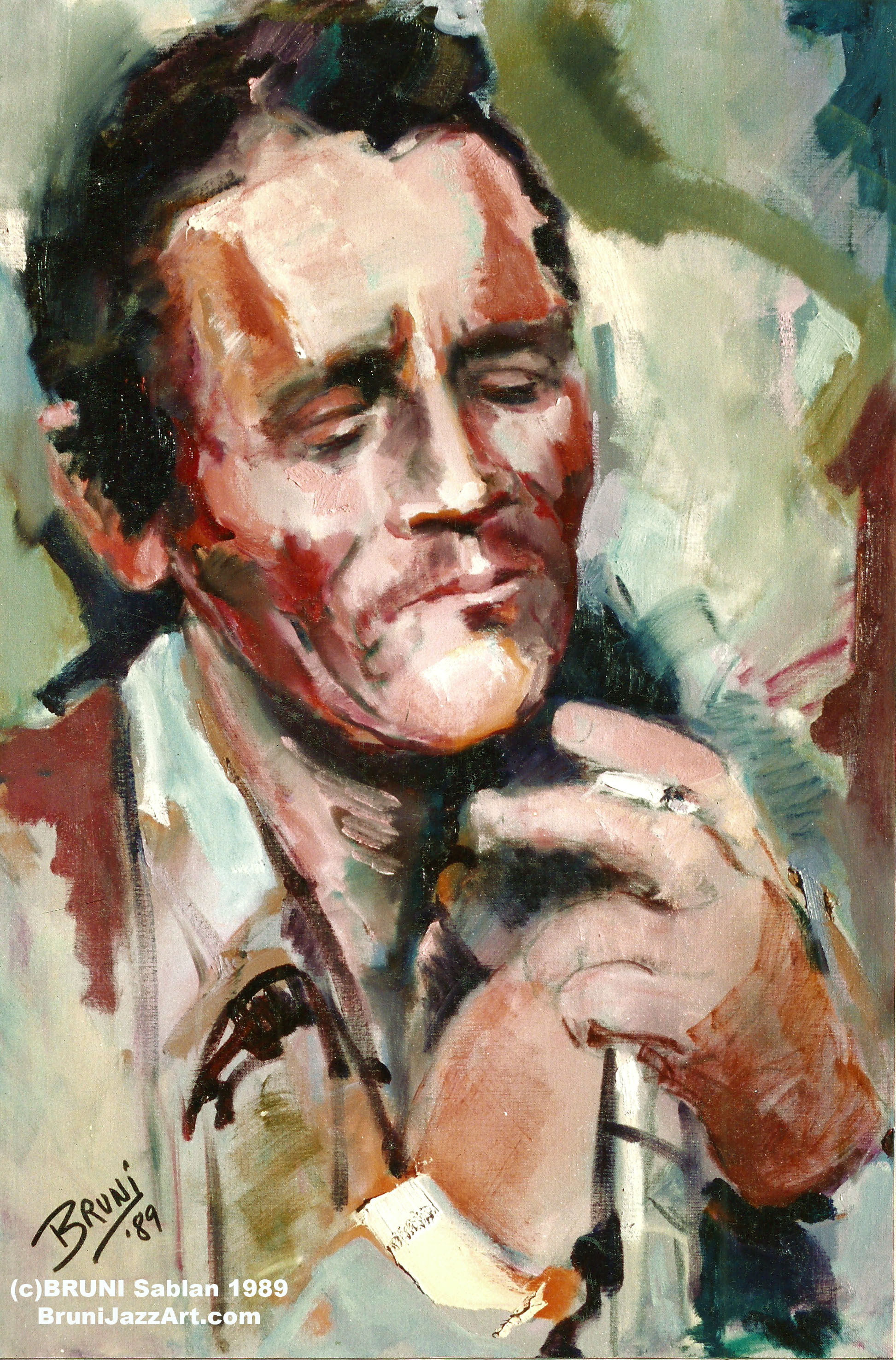 Chet Baker Painting by BRUNI